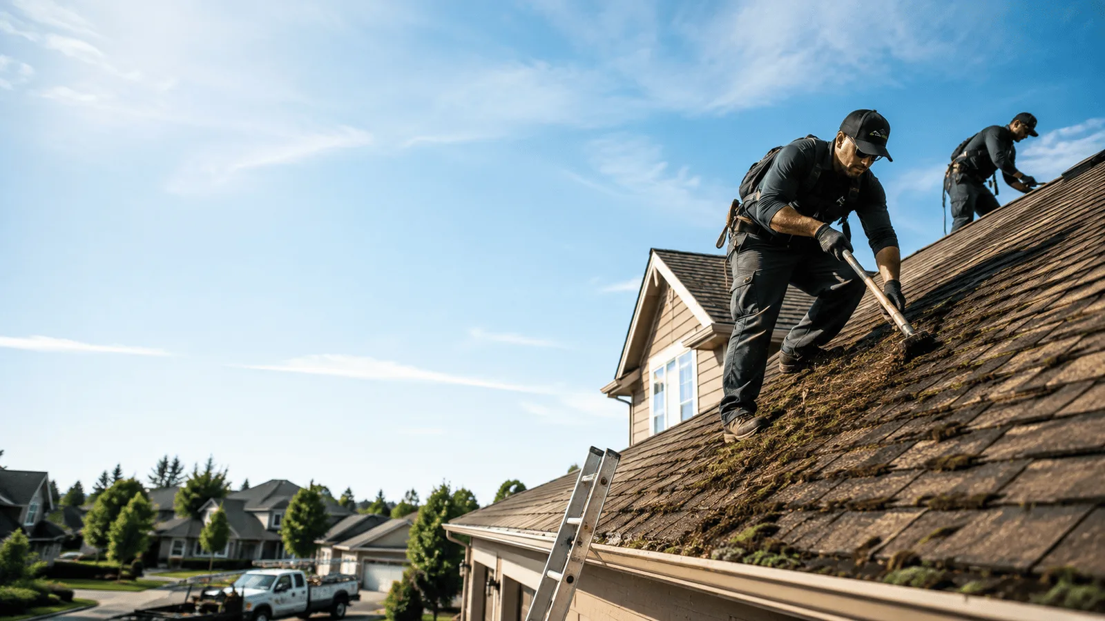 Roof Moss Removal in Benton, LA near me
